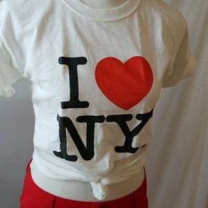 Vintage I Love NY Tee Sz Sm